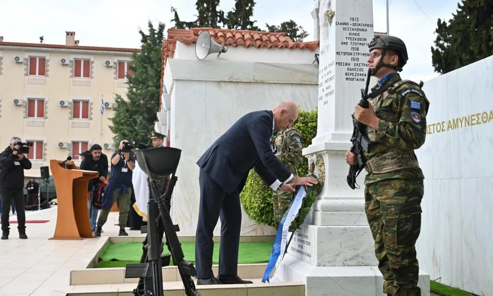 Νίκος Δένδιας από τη Χαλκίδα: Νέα εποχή για τις Ένοπλες Δυνάμεις